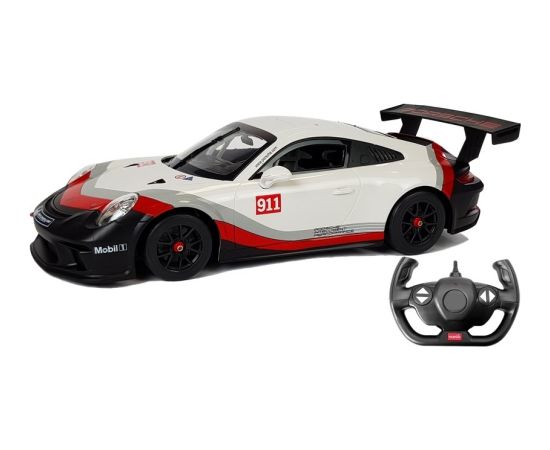 Tālvadības auto Porsche 911 GT3 CUP, 1:14, balts