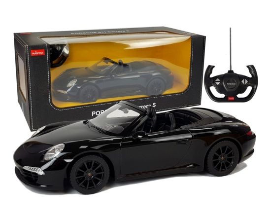 Tālvadības automašīna Porsche 911 Carrera, 1:12, melna