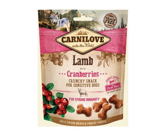 CARNILOVE Fresh Crunchy Lamb+Cranberry dog treat - 200 g