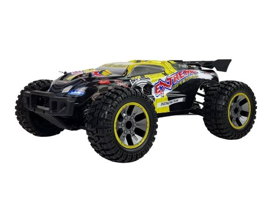 Import Leantoys Remote Controlled Off-road Vehicle Yellow 1:10 ENOZE 9202E 40 km/h Large Wheels