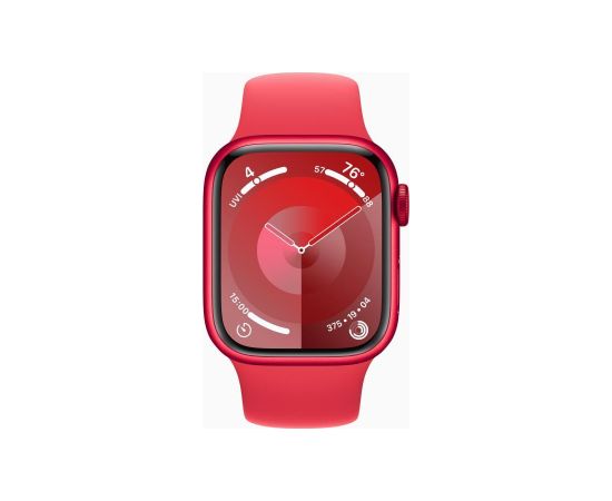 Apple Watch Series 9 GPS 41mm (PRODUCT)RED Aluminium Case with (PRODUCT)RED Sport Band - S/M