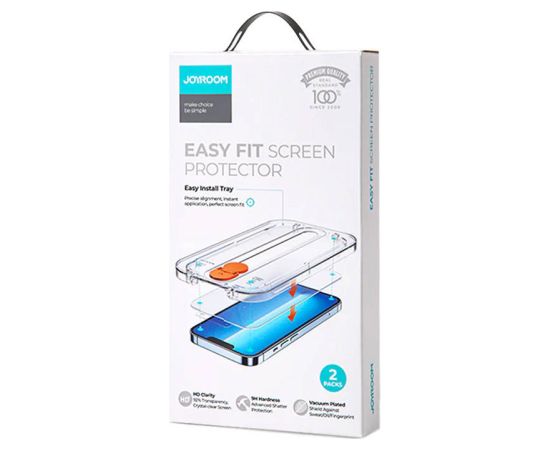 Full screen tempered glass Joyroom Easy Fit JR-H11 for Apple iPhone 14 Plus 6.7 "