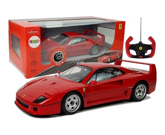 Tālvadības Ferrari F40, 1:14, sarkans