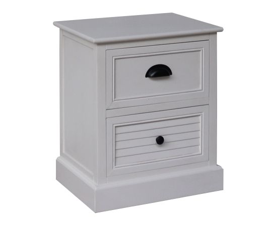 Nightstand MELDON 45x35xH55cm, white