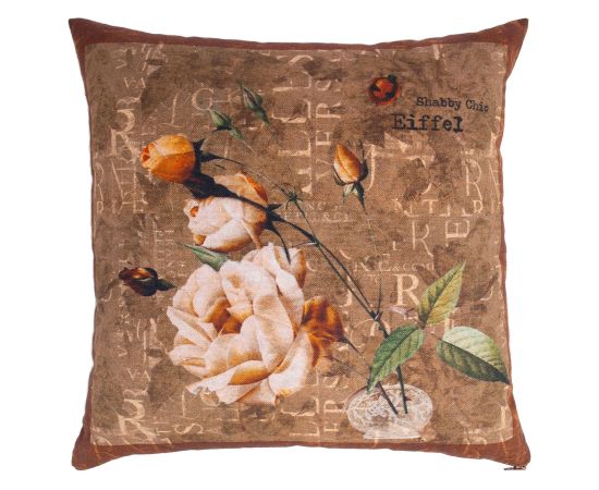 Cushion CASILDA 40x40cm, brown rose