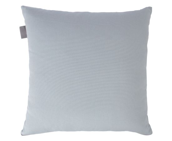 Pillow MY COTTON 45x45cm, light grey/grey