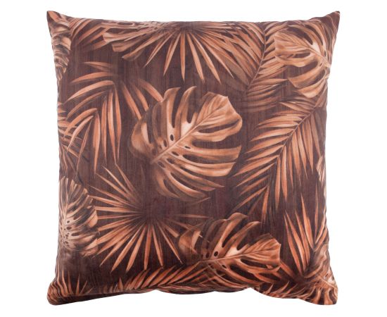 Pillow HOLLY 45x45cm, leaves of jungle plants