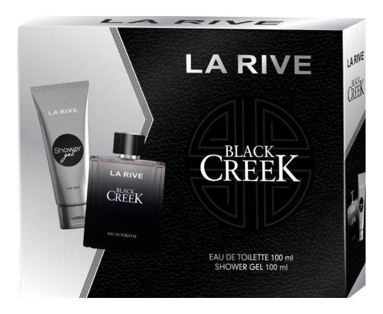 Dāvanu komplekts La Rive for Men Black Creek (tualetes ūdens 100ml+dušas želeja 100ml)