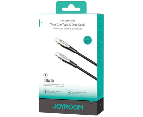 Joyroom Cable Star-Light USB C to USB-C SA27-CC5 / 100W / 1,2m (black)