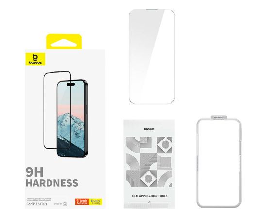 Diamond Tempered Glass Baseus 0.3mm for iPhone 15Plus