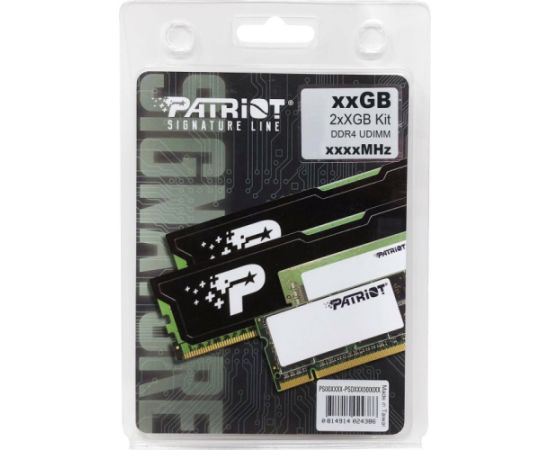 Patriot DDR4 - 32 GB -3200 - CL - 22 - Single, Signature Line (black, PSD432G3200K)