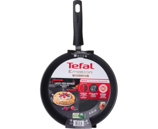 Pancake pan TEFAL Emotion E30038 25 cm Black, Grey