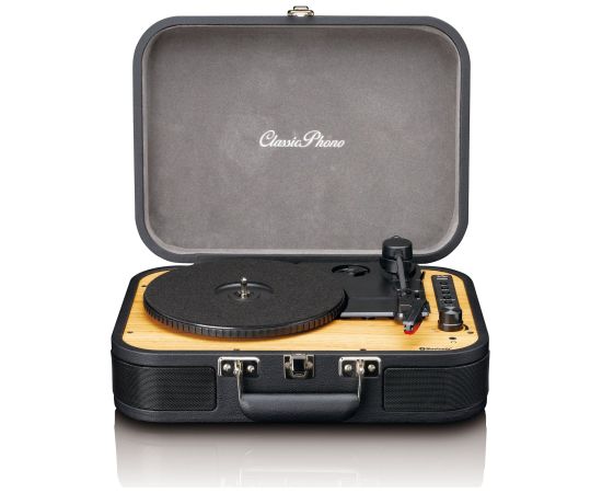 Vinyl record player in a suitcase Lenco TT116BK, black