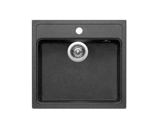 The sink PYRAMIS CAMEA 53x50 1B black