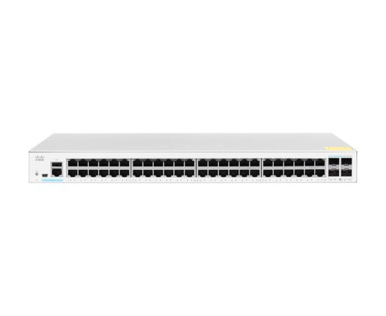 Cisco CBS350-48T-4X-EU network switch Managed L2/L3 Gigabit Ethernet (10/100/1000) Silver