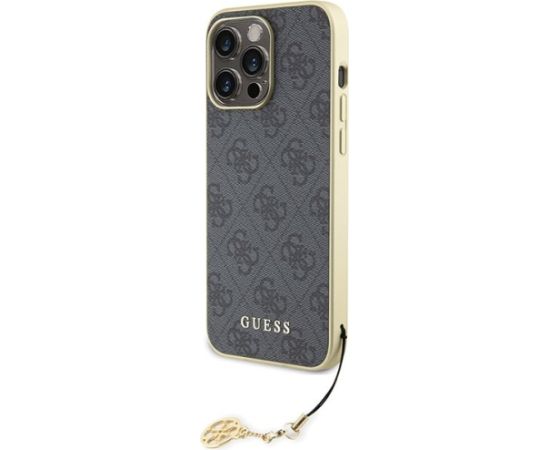 Guess 4G Charms Collection Back Case Aizsargapvalks Priekš Apple iPhone 15 Pro Max