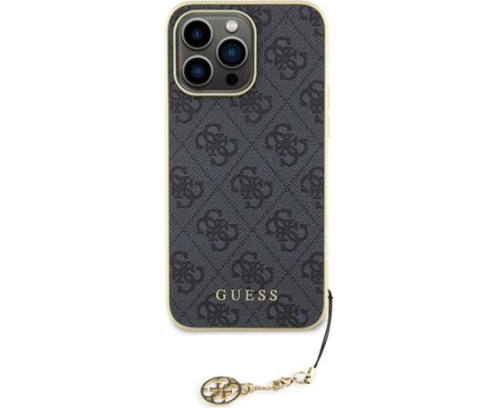 Guess 4G Charms Collection Back Case Aizsargapvalks Priekš Apple iPhone 15 Pro Max