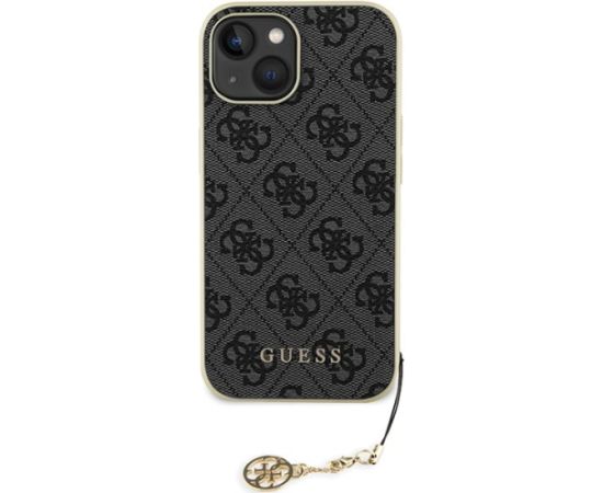 Guess 4G Charms Collection Back Case Aizsargapvalks Priekš Apple iPhone 15