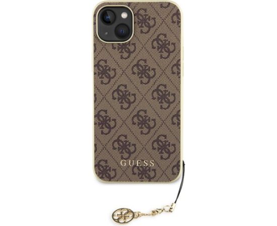 Guess 4G Charms Collection Back Case Aizsargapvalks Priekš Apple iPhone 15