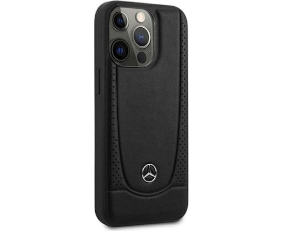 3MK Mercedes Leather Urban Back Case Защитный Чехол для Apple iPhone 15 Pro