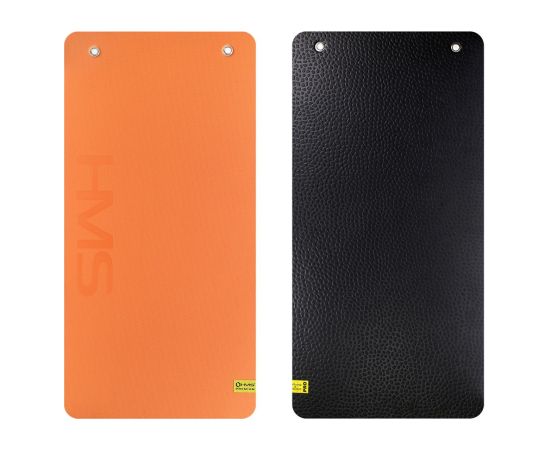 Club fitness mat with holes orange HMS Premium MFK01