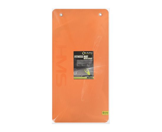 Club fitness mat with holes orange HMS Premium MFK01