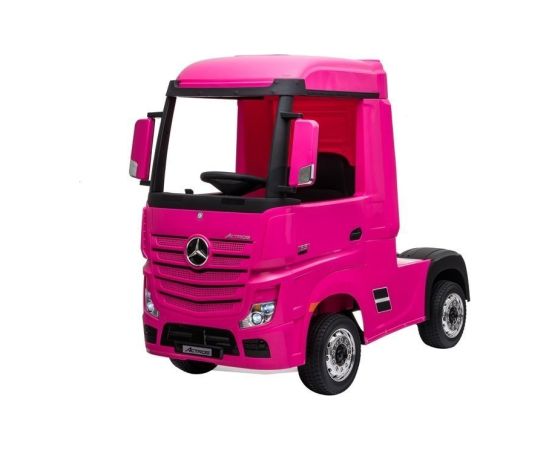 Lean Cars Battery-powered car Mercedes Actros Pink 4x4