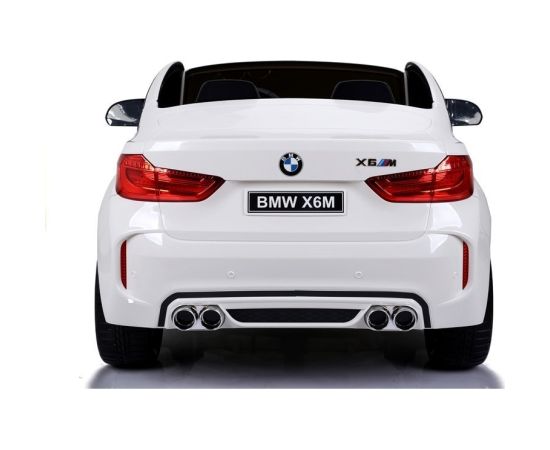 Lean Cars NEW BMW X6M White - Electric Ride On Vehicle