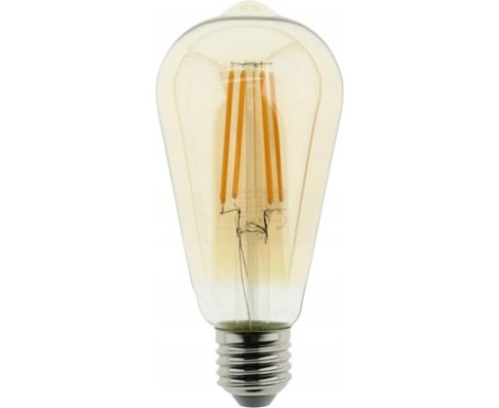 Blaupunkt LED lamp E27 ST64 8W Dimmer, amber