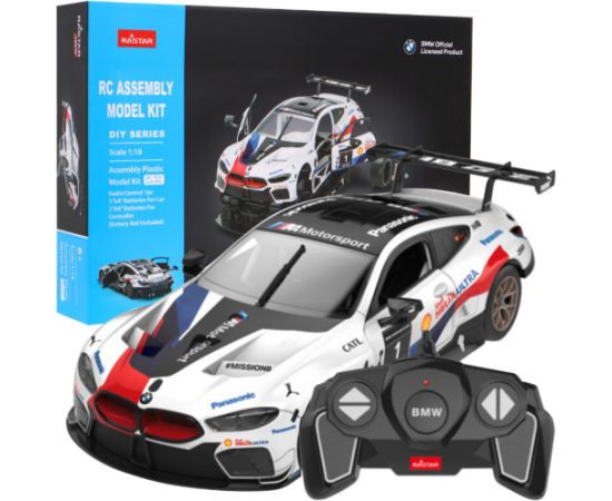 Rastar BMW M8 GTE R/C Rotaļu mašīna 1:18