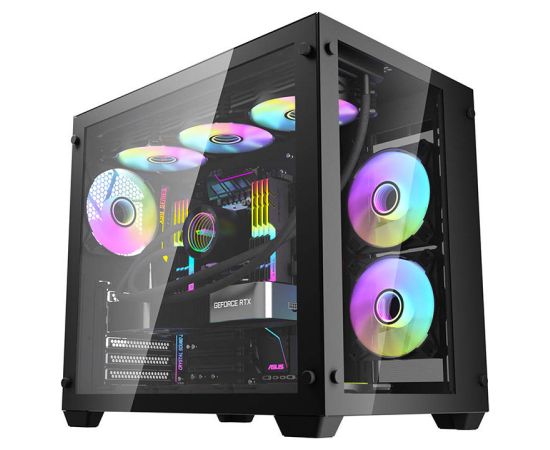 Computer case  Darkflash C285 (black)