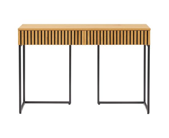 Desk HAMPTON 120x50xH79cm, melamine with oak bark