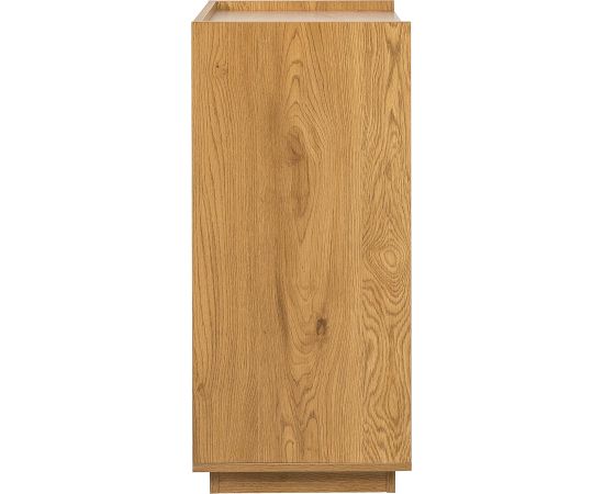 Side board SACHA 75x40xH89cm, melamine with oak bark