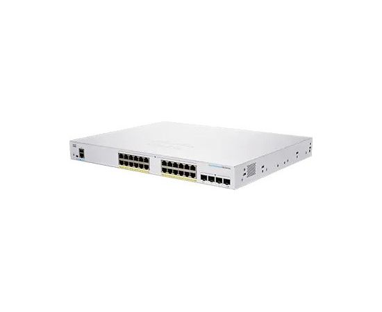 Cisco CBS250-24PP-4G-EU network switch Managed L2/L3 Gigabit Ethernet (10/100/1000) Silver