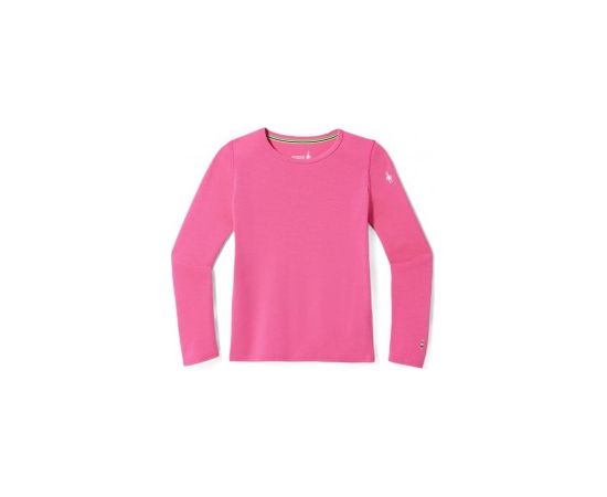 Smartwool Termo krekls Kids CLASSIC Thermal Merino Base Layer Crew S Power Pink