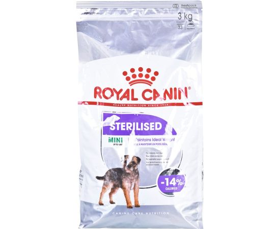 Royal Canin CCN MINI STERILISED - dry food for adult dogs - 3kg