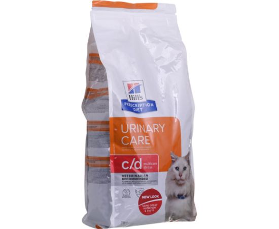 HILL'S PRESCRIPTION DIET Feline c/d Urinary Care Multicare Stress Dry cat food Chicken 3 kg