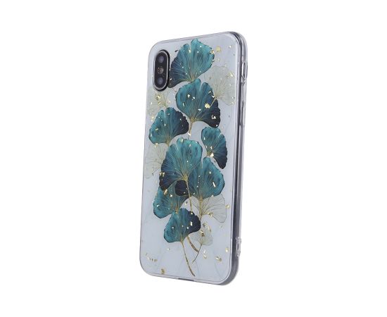 Fusion Gold Glam Leaves silikona aizsargapvalks Samsung A346 Galaxy A34 5G