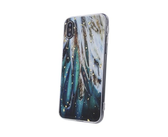 Fusion Gold Glam Feathers silikona aizsargapvalks Apple iPhone 11