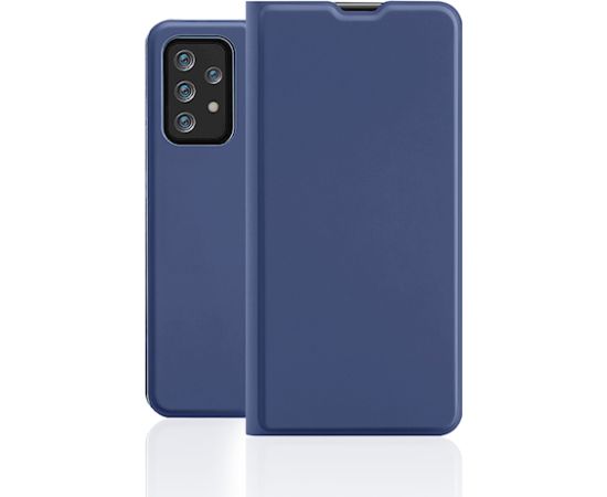 Fusion Smart Soft grāmatveida maks Samsung A336 Galaxy A33 5G zils