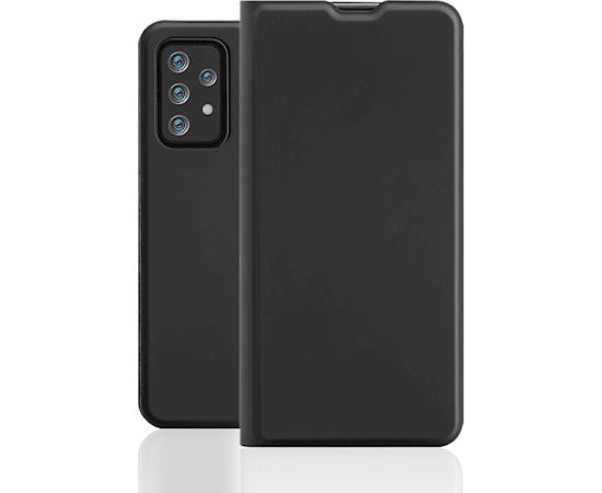 Fusion Smart Soft Case grāmatveida maks telefonam Samsung A336 Galaxy A33 5G melns