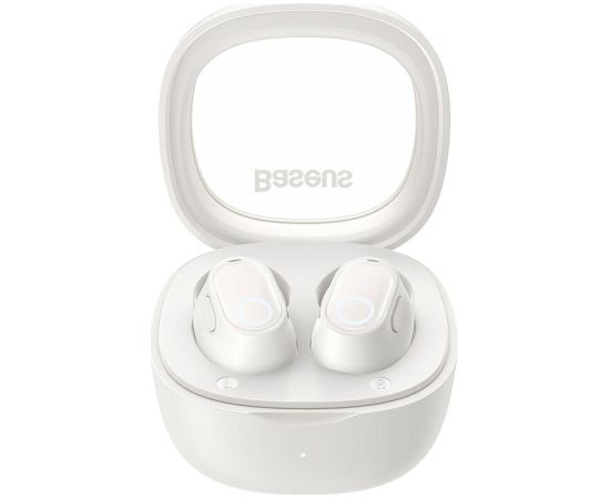 Wireless headphones Baseus Bowie WM02 TWS, Bluetooth 5.0 (white) OS