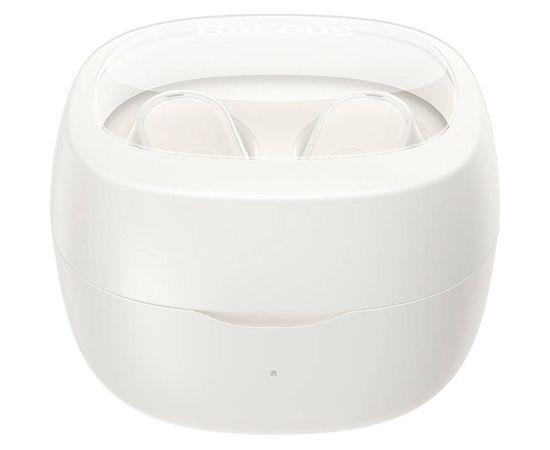 Wireless headphones Baseus Bowie WM02 TWS, Bluetooth 5.0 (white) OS