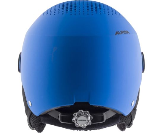 WINTER HELMET ALPINA ZUPO VISOR Q-LITE BLUE MATT 54-58