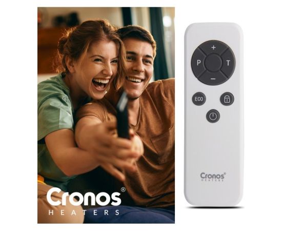 Cronos Synthelith Pro CRP-600TWP 600W white infrared heater with WiFi and remote control