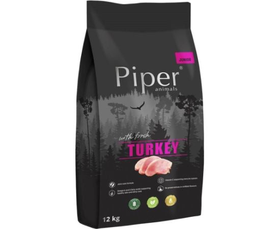 DOLINA NOTECI Piper Junior with turkey - dry dog food - 12 kg