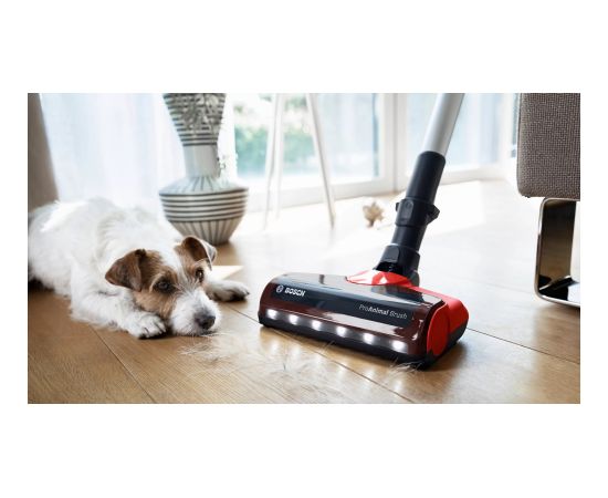 Bosch BCS711PET stick vacuum/electric broom Battery Dry Bagless 0.3 L Black, Red 3 Ah