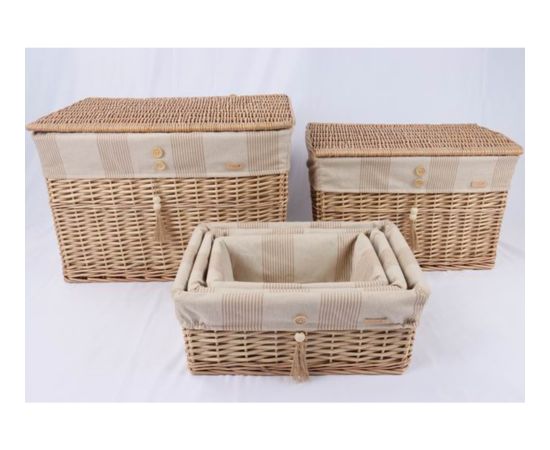 Basket WILLI STRIPE 33x20xH14cm