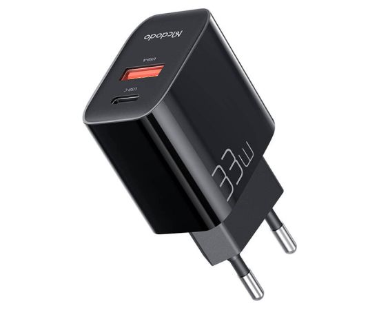 Charger GaN 33W Mcdodo CH-0921 USB-C, USB-A (black)