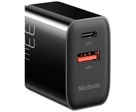 Charger GaN 33W Mcdodo CH-0921 USB-C, USB-A (black)